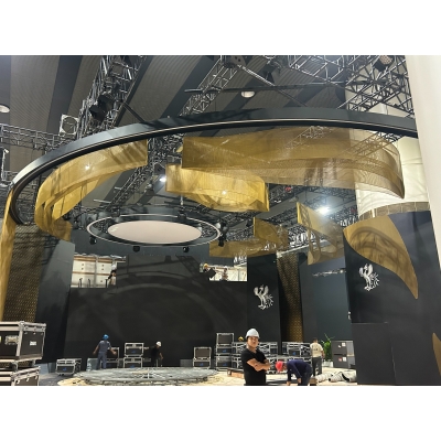 2023年廣州車(chē)展雷克薩斯位安裝現(xiàn)場(chǎng)